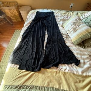 Elegant Black Wide Leg Pants